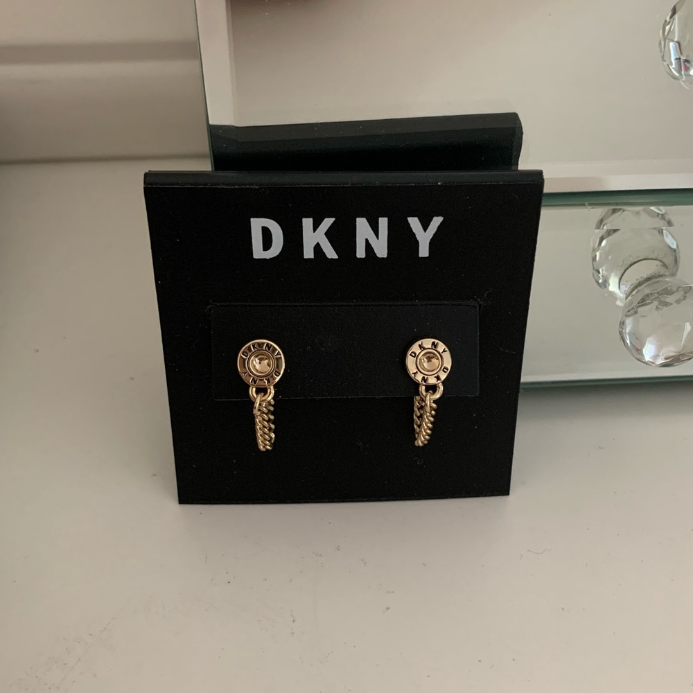 DKNY Chain Earrings